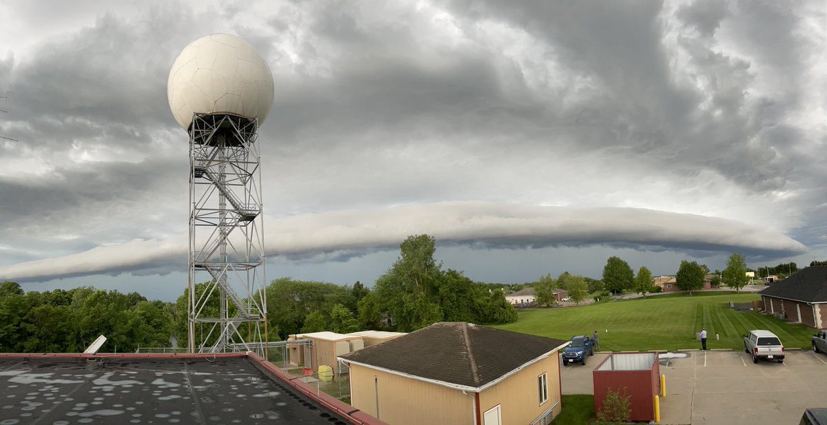 We all saw it this morning, so see if you can beat our shot of this morning's shelf cloud. It'll be tough to beat, but let's see what you've got!
