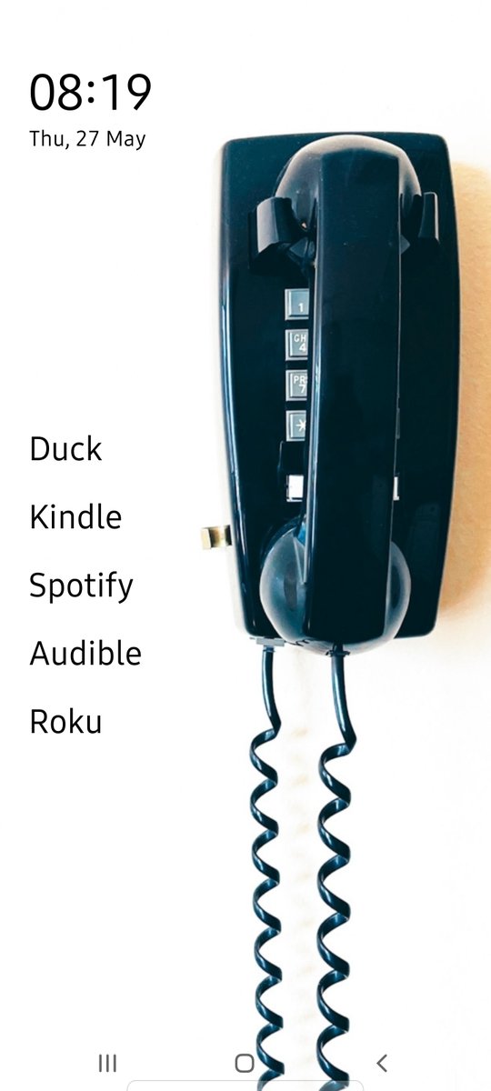 Using #Olauncher and this wallpaper to remind me my phone is a phone and technology works for me and not the other way around...thanks <a href="/tanujnotes/">Tanuj</a>