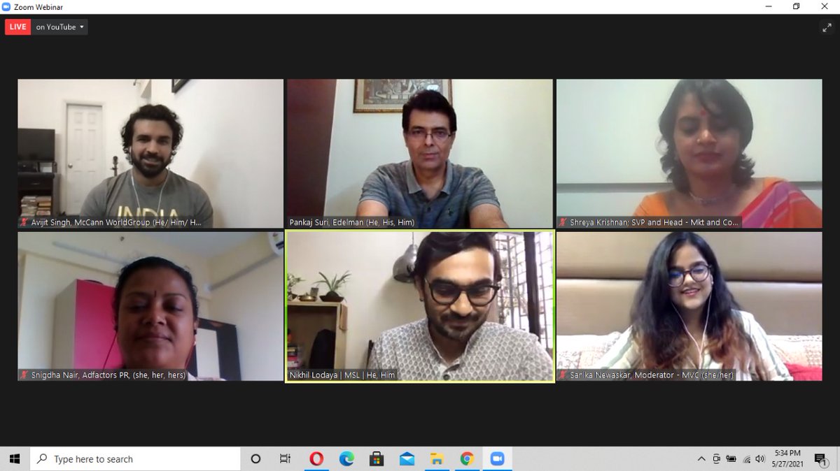 BrbRashmi's tweet photo. #PRospectswithMVC is live now
Do check it out, for amazing insight from 
@ChillChaudhary
@pankajsuri
@shreyakrishnan_
@nikhillodaya 

@Maverick_Comms https://t.co/48zAPeqkbh