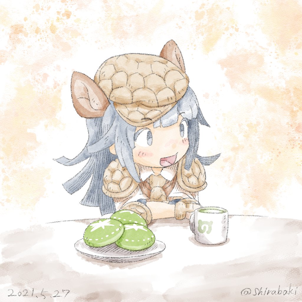 けものフレンズ けものフレンズ クリスタのアップデートで追加された初期ツールお試しでアルマー しらばきのイラスト