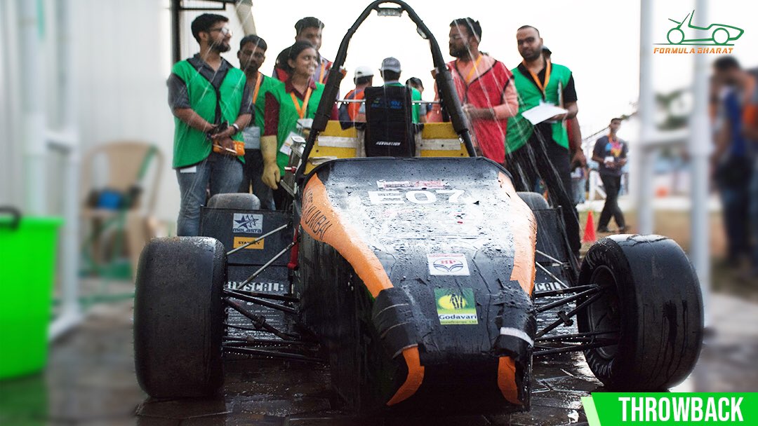 formulabharat's tweet photo. Team @OrionRacingIn in middle of their rain test at Formula Bharat 2020.
#FormulaBharat #ThrowbackThursday #FB2020 #throwback #throwbackthursday #majormissing #raintest #ev #electricvehicle #formulastudent #formularacing #formulaindia https://t.co/prEpX9AvZu