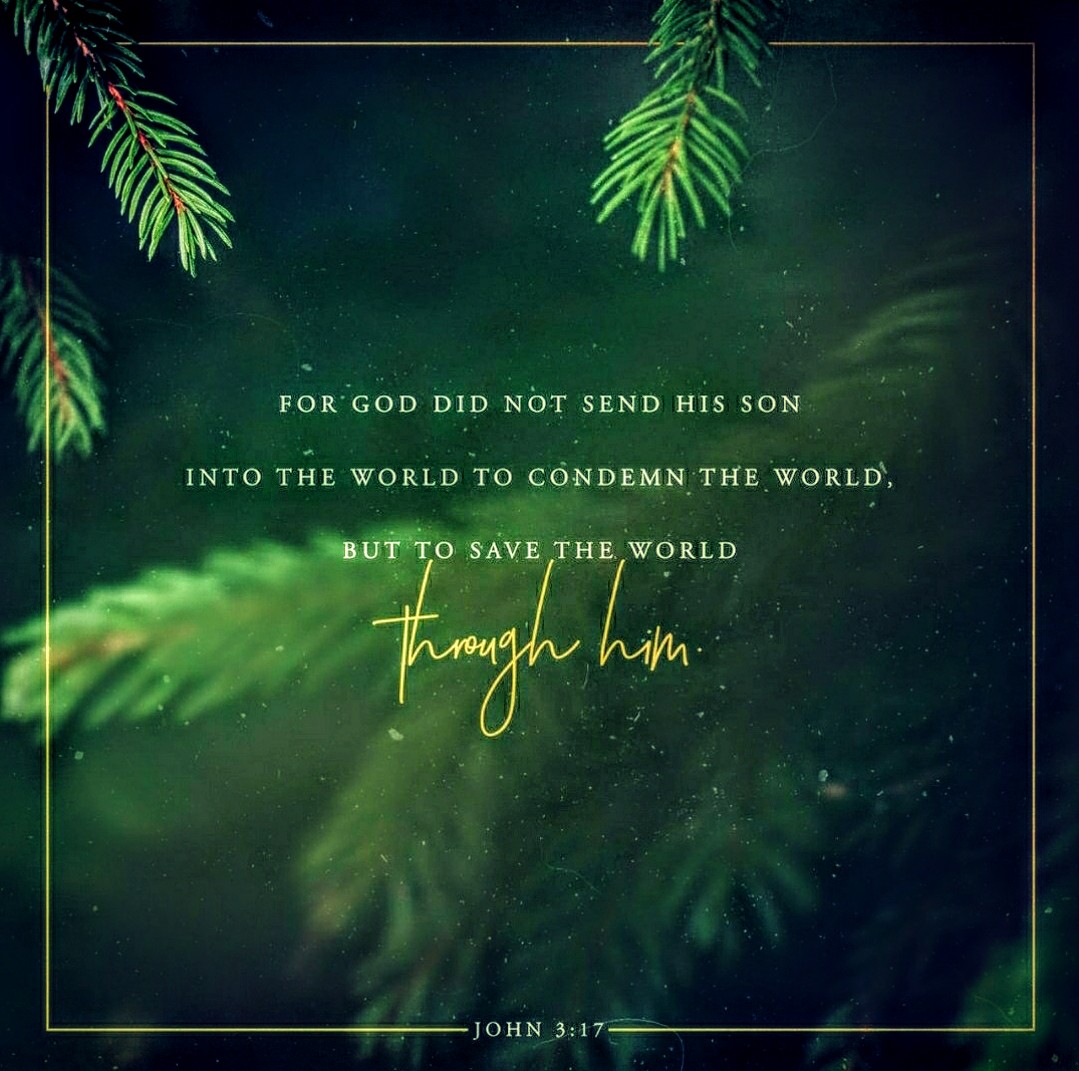 LakeMountCoC's tweet photo. For #God sent not his Son into the world to condemn the world; but that the world through him might #besaved.
#John 3:17 #KJV
#VerseOfTheDay #DailyLiving
#RedLetterWords #HeSaidIt
#Jesus #JesusChrist #Christ 
#ReadMoreForContext
#GodsWord #BestPractices
#SoulFood #GodIsLove https://t.co/Nz1B5veMeB