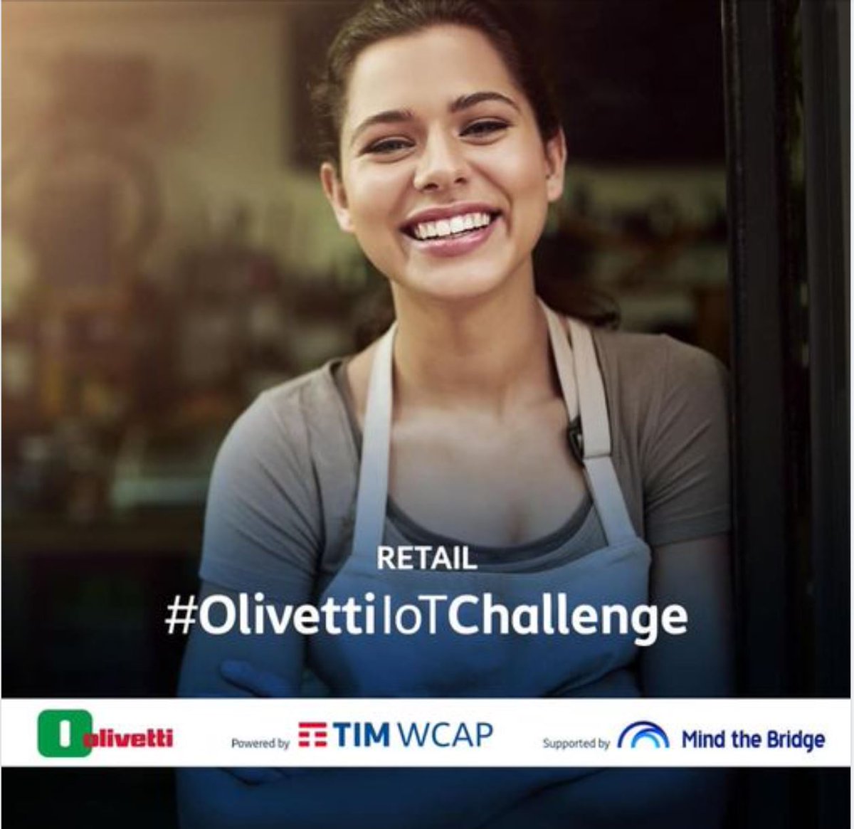 Do you have a #IoT solution that can disrupt the #Retail sector? Rise up to the #OlivettiIoTChallenge! @OlivettiOnline & @timwcap, with our support, are selecting the best #tech partners in #IoT 💡

Applications close on 30 June 
→ ow.ly/liOT50EWEeS
#DesignMeetsTechnology