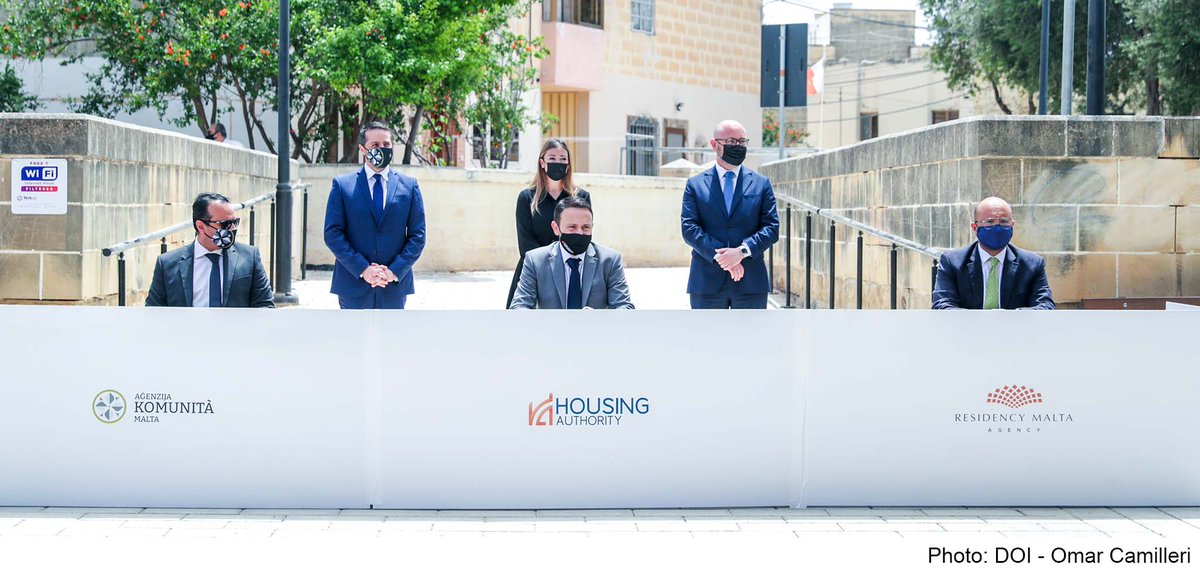 muscatalex's tweet photo. Community Malta &amp; Residency Malta Agency are the first contributors to the Housing Development Fund with a funding of € 1.5 million. We will help those living in areas of social #housing and the surrounding areas with various #projects all around. @MaltaGov @RoderickGaldes https://t.co/vctJG4Cenc