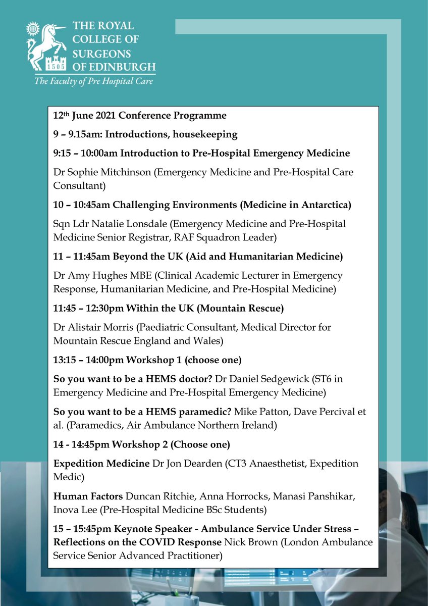 The FPHC Student &amp; Junior Trainee Group online conference will be taking place on the 12th of June.
Please see below the incredible timetable. 
The conference is now fully booked, and we are excited about the engagement we have received &amp; cant wait to see you all on the day!