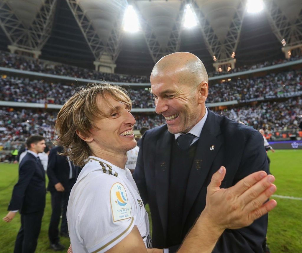 lukamodric10's tweet photo. It’s been a great honor playing for you and winning alongside you. You are top. Best of luck 🤝❤️ https://t.co/tVIELo9YQL