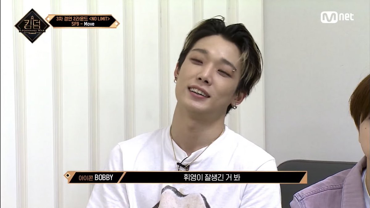 httpschani's tweet photo. ikon bobby looking so giddy and proud at both sf9 hwiyoung and tbz sunwoo is the most cutest thing you’ve seen today https://t.co/bu1RJtweFx