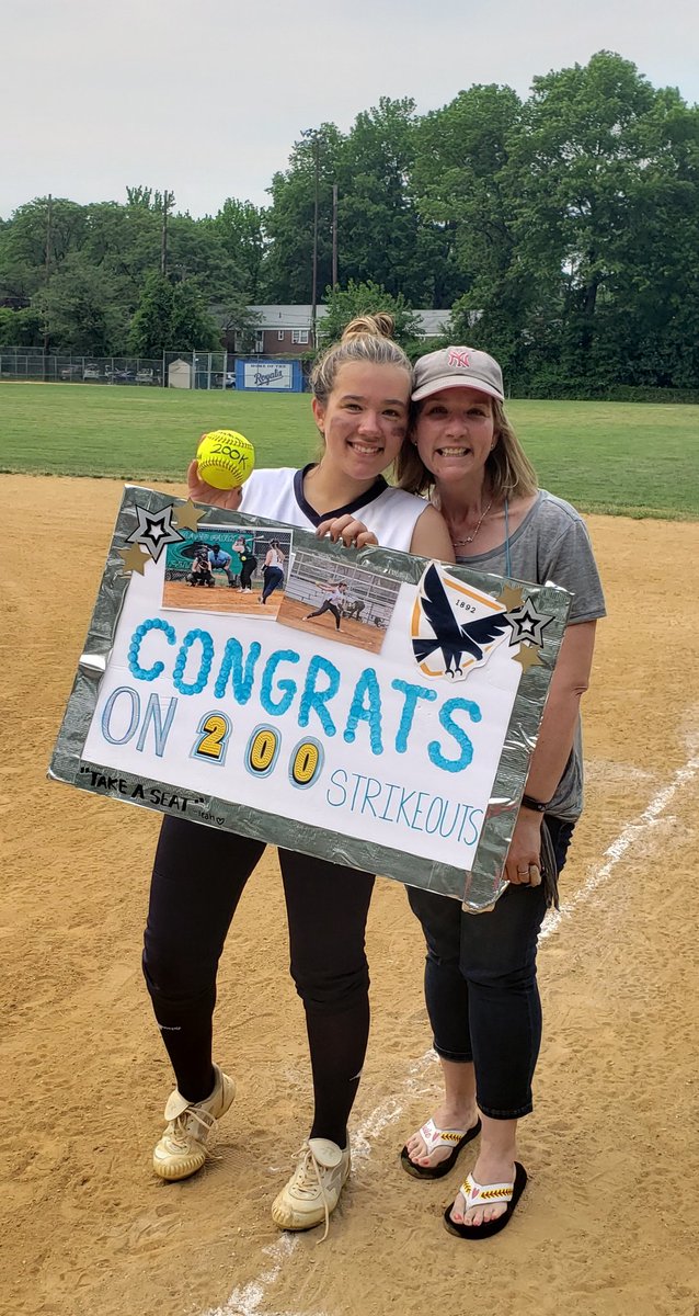 Way to go Kid!  So proud of you! 200Ks in 102 innings! ❤😊🥎 <a href="/lizie_lopez/">Lizie Lopez</a> <a href="/elitefp22/">Thomas B Besser</a> <a href="/jerseyflames/">Jersey Flames</a>