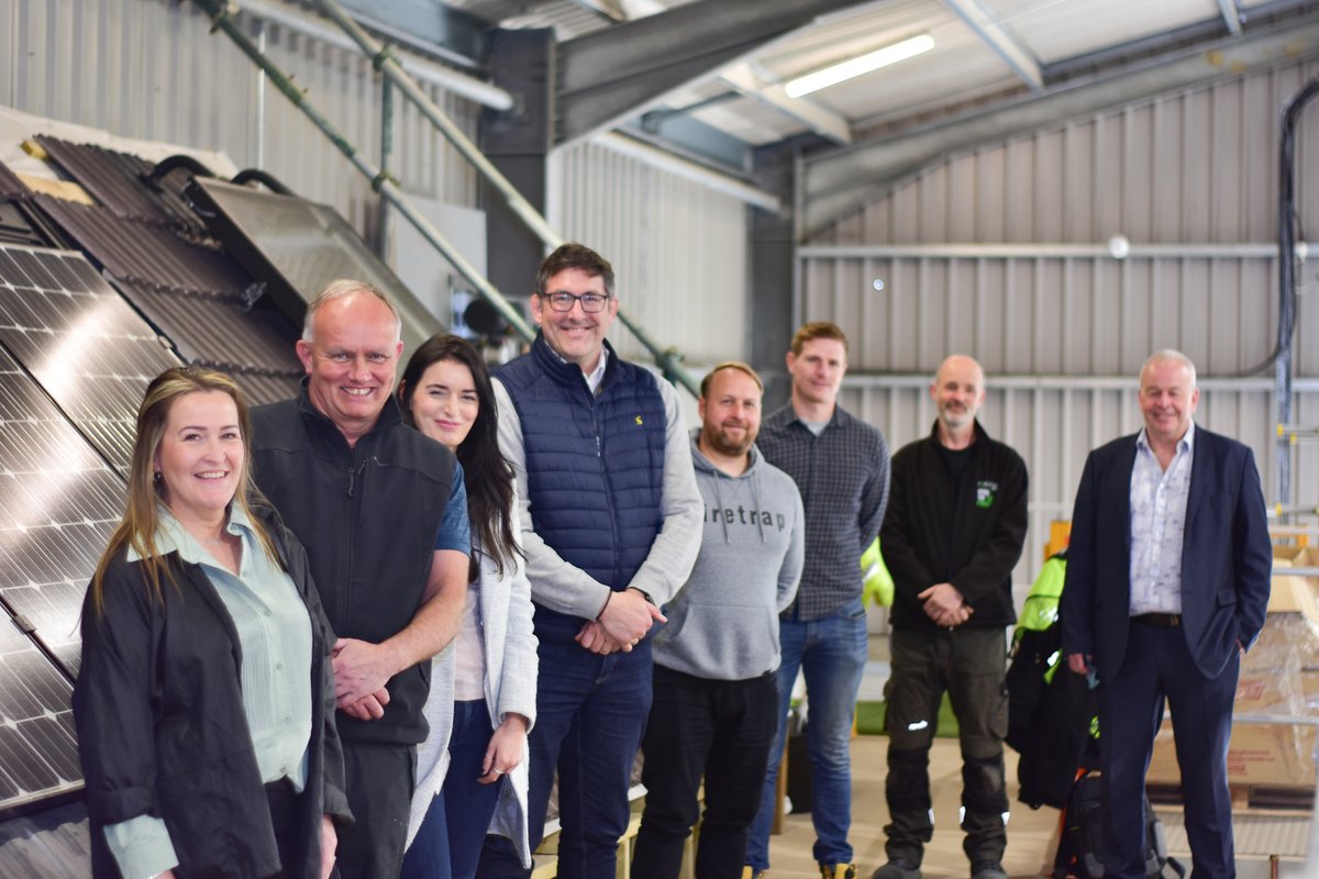 ecolutionGRP's tweet photo. Yesterday we welcomed @mhshomes at our training facility for a half-day training session on renewable technologies. We're happy to be sharing our knowledge and expertise to build awareness of the importance of renewable and energy-efficient technologies.
#JoinTheEcolution https://t.co/IDRBvp0XGc