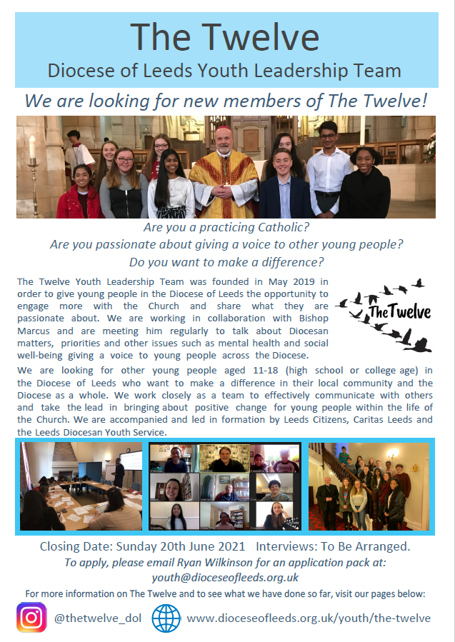Leeds Diocesan Youth Service tweet media
