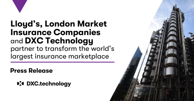 SpikeIslander's tweet photo. @LloydsofLondon, London Market Insurance Companies and @DXC_UKI partner to transform the technology and digital processing that powers the world’s largest insurance marketplace @LondonLmg https://t.co/H4eOalGRpx https://t.co/IVdbRoF3W2