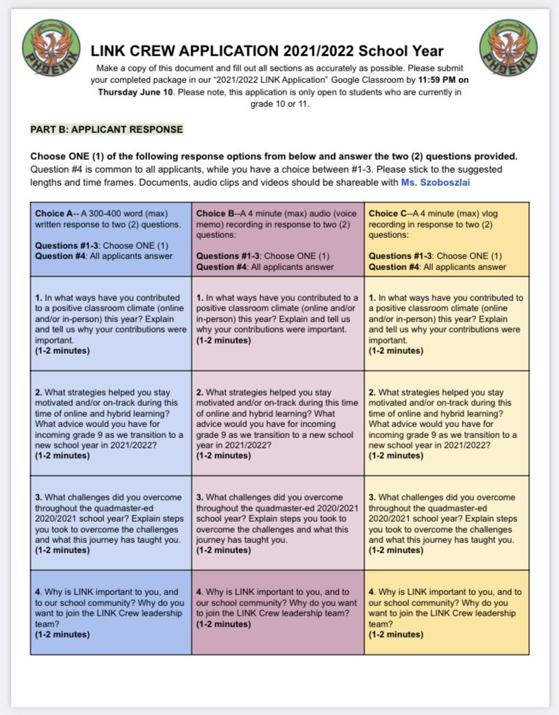 What’s this?!!😯 LINK Crew 2021/2022 applications just went live this morning  <a href="/JeanAugustineSS/">Jean Augustine S.S.</a>! If you are in grade 10 or 11, consider joining our JASS LINK Leader fam! Ask your teacher for the app link. We can’t wait to hear from you 🤩✍️🤩
Applications are due June 10!