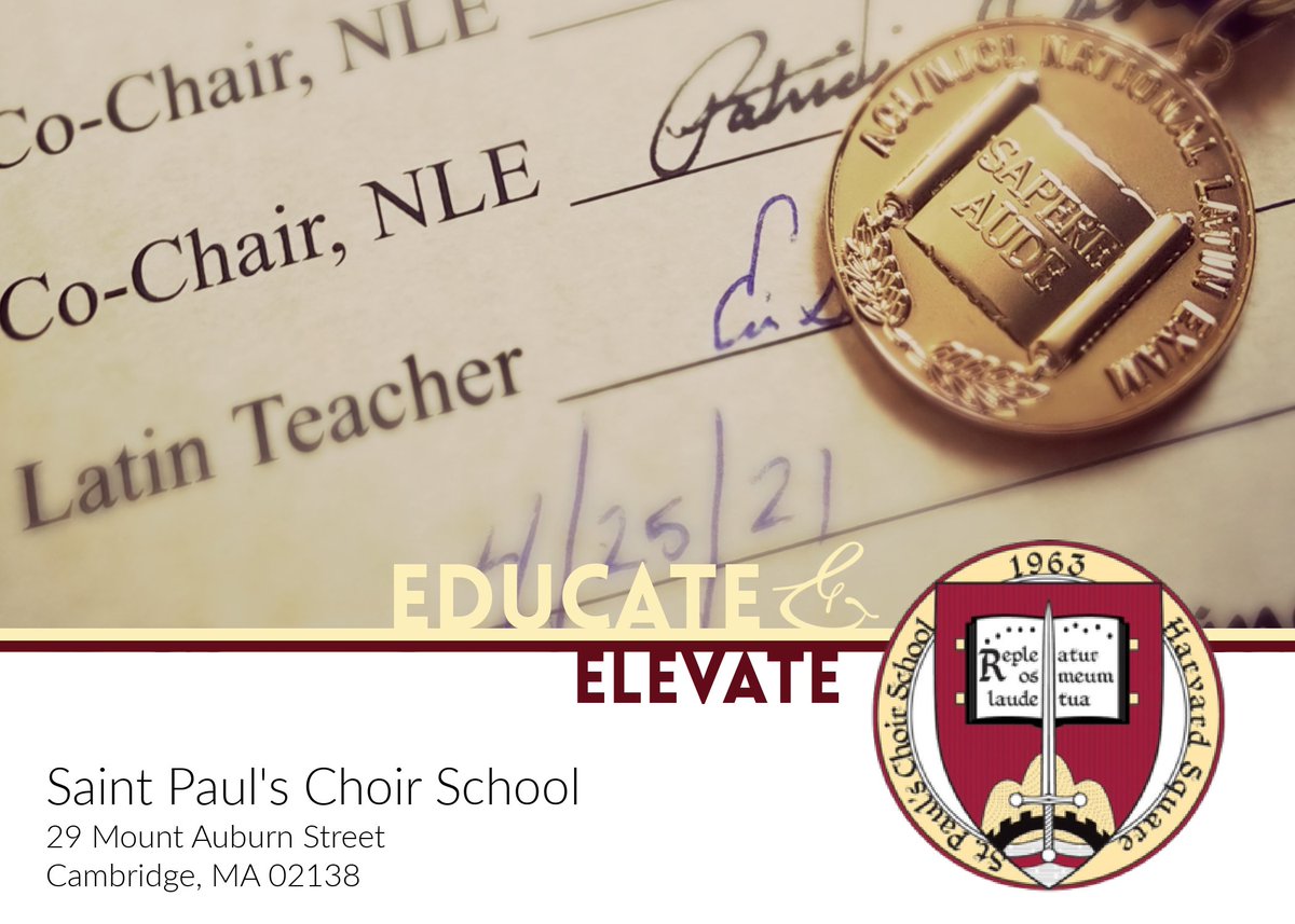 spcsadmissions's tweet photo. Our @LatinLanguage class impresses us time and again! @NatLatinExam results are in! 3 bronze medals! 2 are 8th graders, 1 is a 5th grader! Congrats, boys! #gofurtherwithfaith #latinclass #classicaleducation #classics https://t.co/Dlj2paIxnO