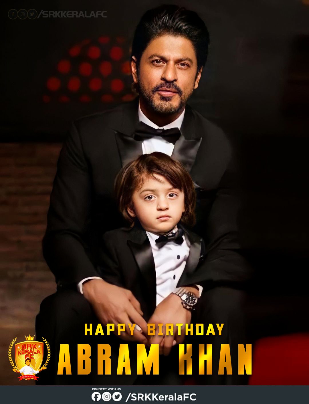 Happy Birthday to our Little Prince Abram Khan   