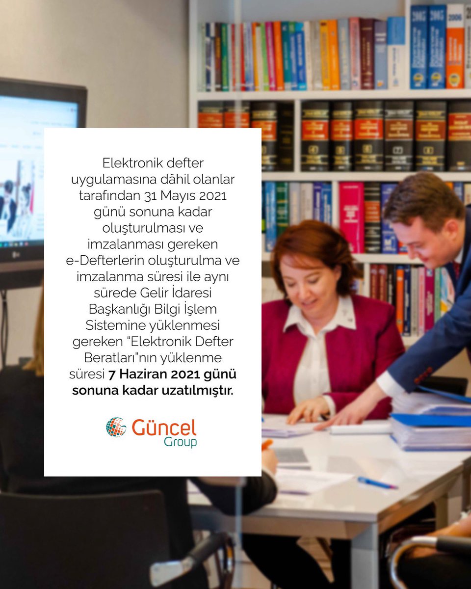 guncelgroup's tweet photo. Söz konusu süre uzatımı, 27 Mayıs 2021 tarihinde Gelir İdaresi Başkanlığının internet sitesinden (https://t.co/ffZFf4gUw6) yayınlanan 135 numaralı Vergi Usul Kanunu Sirküleri’yle duyurulmuştur. https://t.co/rR2g1Trjq4