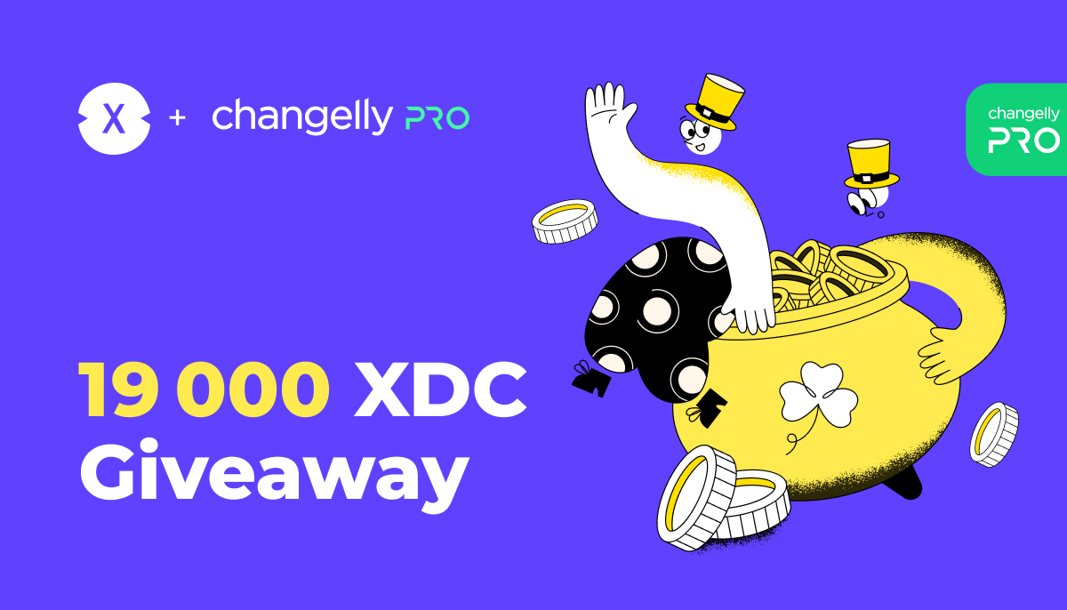 Changelly PRO and <a href="/XinFin_Official/">XinFin</a> are launching a 19000 $XDC giveaway! Here’s how you can enter:

➡️Follow <a href="/XinFin_Official/">XinFin</a> and <a href="/ChangellyPro/">Changelly PRO</a>
➡️❤️ and RT this tweet
➡️Score at least 4 on our quiz cutt.ly/2nuk9Kl and reply to this tweet w/ the screenshot of your result!