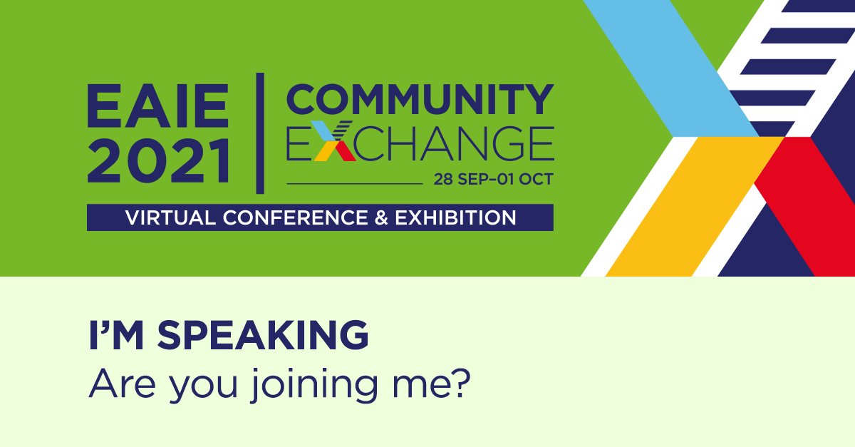 alevicencio's tweet photo. Very honoured to have a session approved for #EAIE2021 on strategic partnerships in Europe in a very challenging context. Please join us in what we hope will be a very provocative session! #International #Europe #highered #supportstudyabroad https://t.co/gLxdvF9vtQ