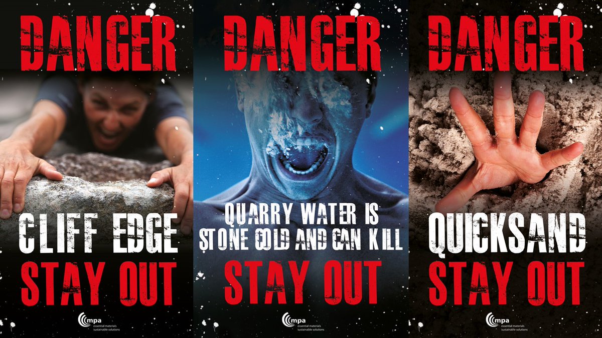 Ready for a fun #halfterm break? Make sure your family and friends #staysafe and #stayout of quarries - it's not worth the risk.
mineralproducts.org/Campaigns/Stay… 
<a href="/NWSFweb/">National Water Safety Forum</a> <a href="/RLSSUK/">Royal Life Saving Society UK - RLSS UK</a> <a href="/RNLI/">RNLI</a> <a href="/NFCC_FireChiefs/">National Fire Chiefs Council</a> <a href="/RoSPA/">RoSPA</a> #RespectTheWater #PleaseShare