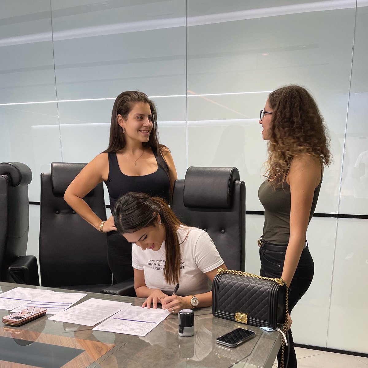 Such a big milestone today. After 4 years in #crypto, 18 hour work days,  and laser focus, I finally signed a new office in #Dubai! 🙌 Moving onto  bigger and better things