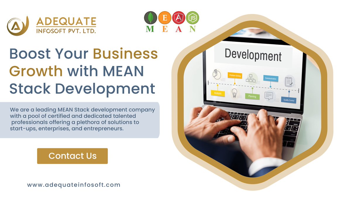 ADQInfosoft's tweet image. Boost Your Business Growth with MEAN Stack Development
Visit us: adequateinfosoft.com
#meanstackdeveloper #meanstackdevelopmentcompany #hiremeanstackdevelopers #meanstacksolutions