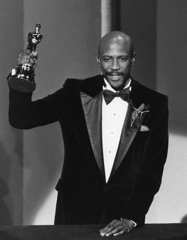 Happy birthday to Louis Gossett Jr.  here as best supporting actor winner for An Officer and a Gentleman, 1983 