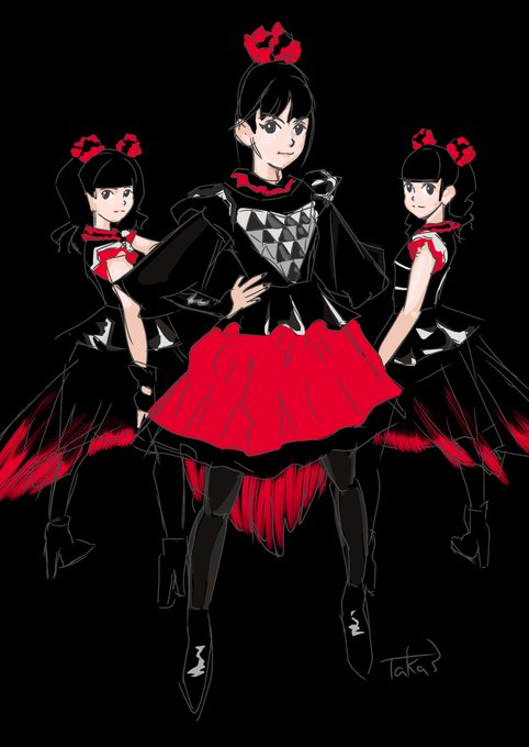 Babymetalのtwitterイラスト作品
