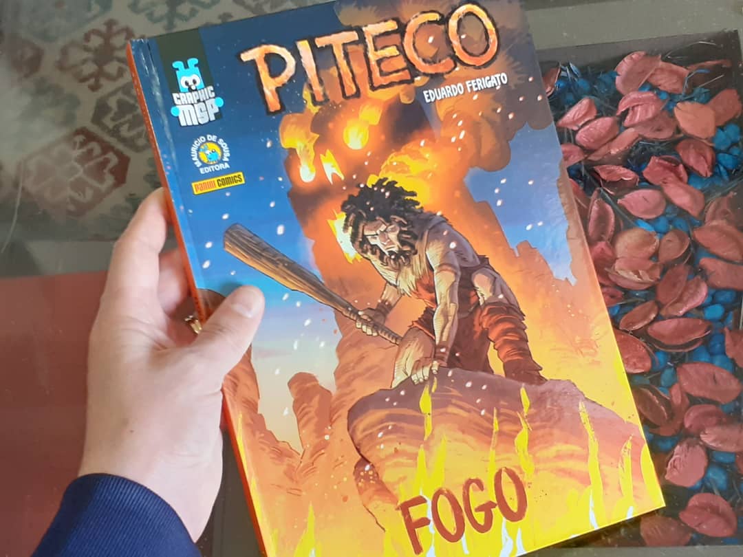 DigoBithencourt's tweet photo. Leitura CONCLUÍDA😉
Ótima adaptação de Eduardo Ferigato ao personagem Piteco de Maurício de Sousa 👌
📚 HQ: Piteco - Fogo / Graphic MSP
✏Roteiro e ✒Arte: #eduardoferigato
🖌Cores: #marcelocosta
👨💻 #mauriciodesouzaeditora #graphicmsp #paninicomics #pitecofogo https://t.co/NpjwXsw2TC