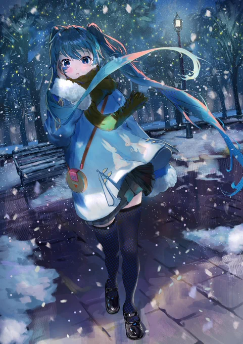 #正直もっと伸びても良かったと思う自信作を晒す見た人もやる
#初音ミク #HatsuneMiku
これかなぁ、真冬の絵だけど(笑 
