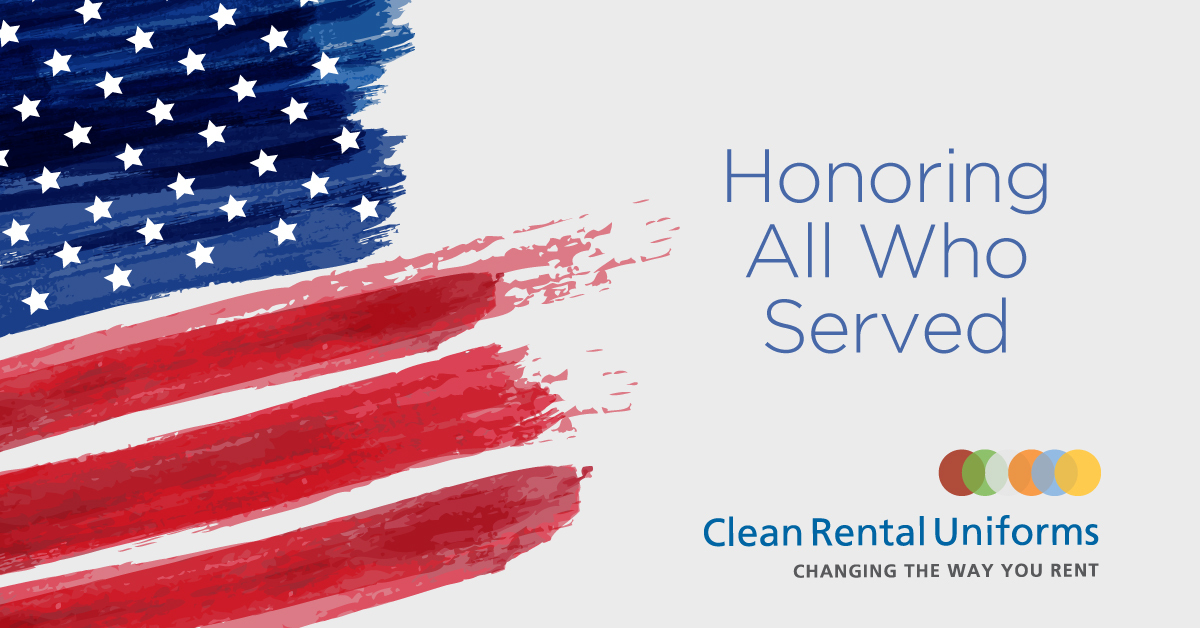 CleanRentalSvcs's tweet photo. We celebrate our country’s heroes today and every day. Happy #MemorialDay Weekend from Clean Rental Uniforms! 🇺🇸 https://t.co/vrOrNFKDoV