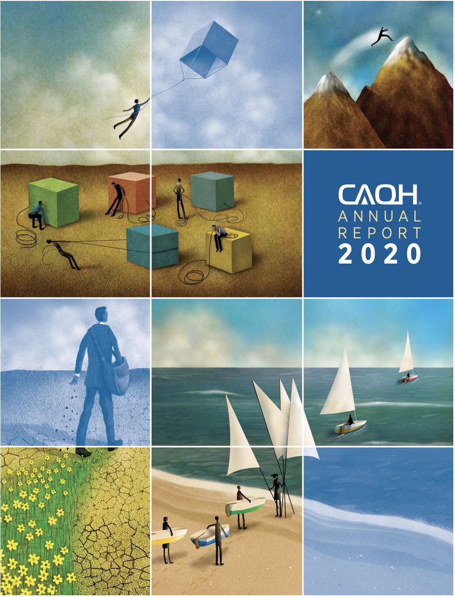 CAQH's tweet photo. Just released! Check out the 2020 CAQH Annual Report to learn how our team and partners impacted the business of #healthcare last year: https://t.co/GowmLmZ1aZ https://t.co/lYq9wUHRPy