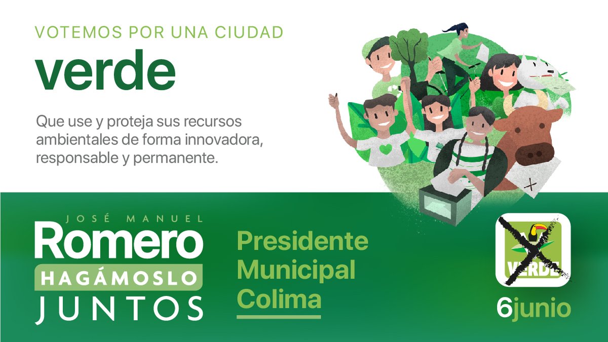 RomeroCoello's tweet photo. ¡Las palabras sobran cuando las acciones hablan por sí mismas! ¡Vamos a Votar!.
#HagámosloJuntos #ColimaCapitalVerde #ColimaCapital https://t.co/BqMXpSFWLX