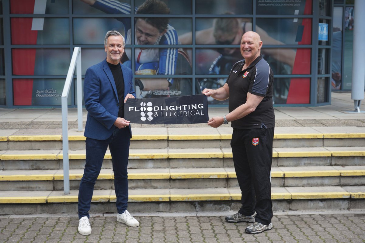 WalesRugbyL's tweet photo. 🤝PARTNERSHIP / PARTNERIAETH

🏴󠁧󠁢󠁷󠁬󠁳󠁿#WalesRL partner with @FloodlightingE who will be front of shirt sponsors for @waleswomenrugby @IntRL #rugbyleague side

Wales take on @England_RL at @WarringtonRLFC on June 25 on @SkySports

👉MORE / MWY: https://t.co/WLPAPGVoAF

#InLeagueTogether https://t.co/FzpKpFd8H8