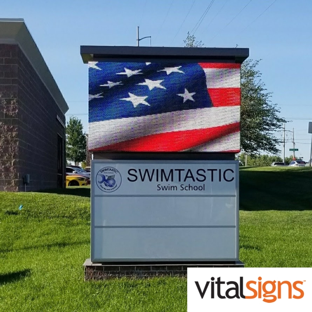 VitalSigns_Inc's tweet image. Working with VitalSigns means partnering with a strong team of electronic sign experts with many years of experience! 

Looking to see how your business can catch up with the digital market? An #ElectronicMessageCenter could be for you! bit.ly/381yGfD #DigitalSignage