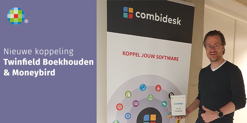Twinfield's tweet photo. “De vraag in de markt naar een koppeling tussen Moneybird en Twinfield Boekhouden is de laatste jaren sterk toegenomen. Met de certificering op deze koppeling voorzien we hierin”, vertelt Tim Fabels van Combidesk.  Lees hier verder:
https://t.co/MdbbTuYhLb
#koppeling #software https://t.co/leRjjBOsOW