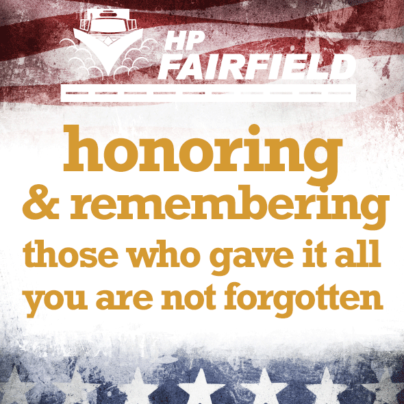 hpfairfield's tweet photo. We are closed Monday, May 31, in to honor of the men and women who gave their lives while serving in the US military. https://t.co/xgOX3CvjGf