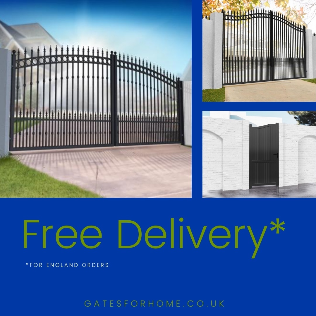 We offer Free Delivery on all England orders. We can deliver outside of England and we will provide you with a quote depending on location
hubs.ly/H0P8Tt00
#gates #drivewaygates #gardengates 
#gateaccessories #metalgates #aluminiumgates
