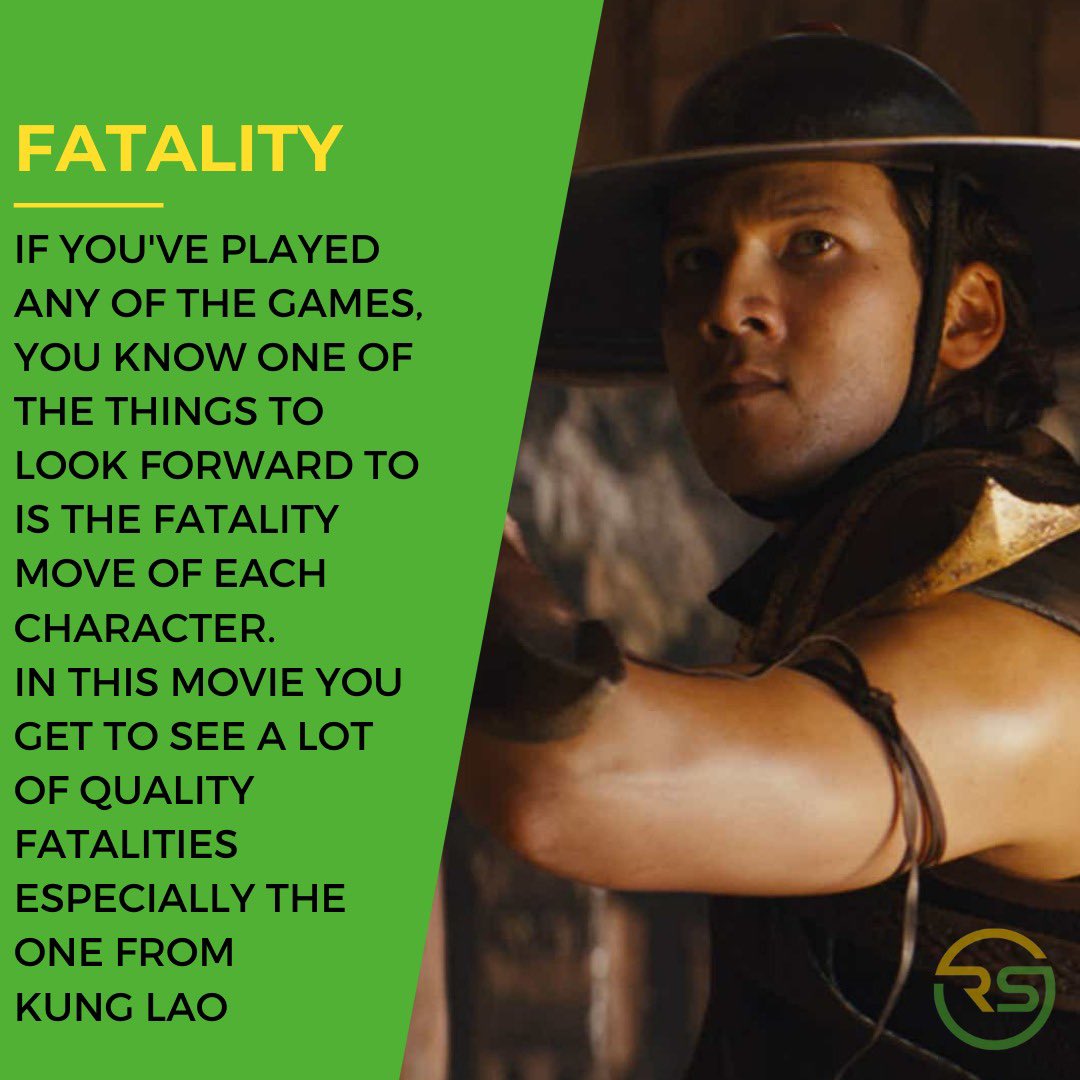 Rsteadypro's tweet photo. A few reasons to watch the new Mortal Kombat movie, and if you already have, rewatch it again! https://t.co/UyWLrVjO5U