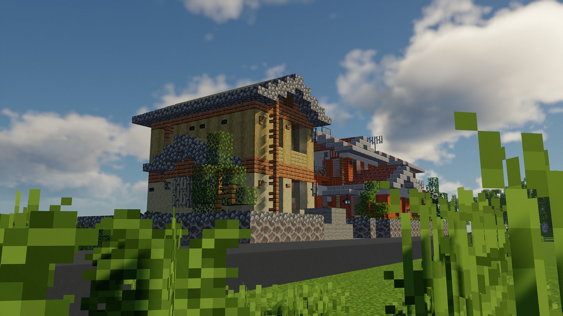 Nano 家だよ これがテスト前最後かな Minecraft建築コミュ Minecraft 鞍樫島 T Co 0h8vbuac Twitter