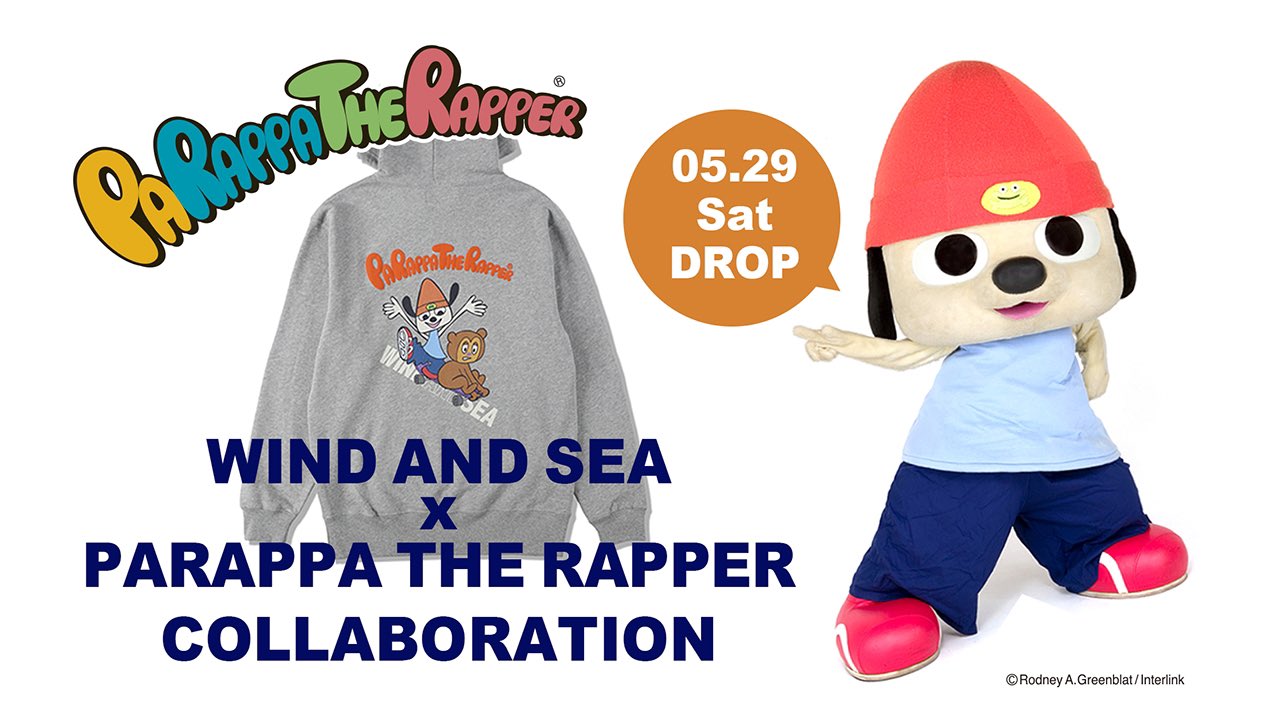 Wind and Sea PaRappa The Rapper Collaboration Lookbook