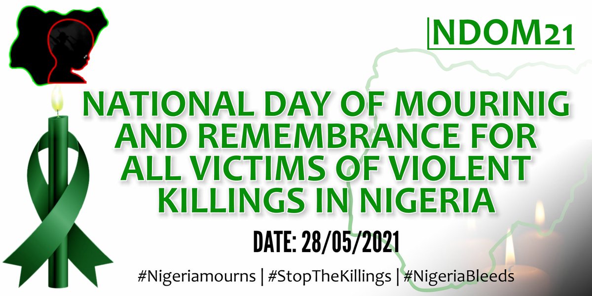 IAYAAEng's tweet photo. Everyone can take part in the National Day of Mourning tomorrow, physically or virtually.  #NDOM2021

#NigeriaMourns 
#NigeriaBleeds
#stopthebleed https://t.co/Wjo4Wir2cs