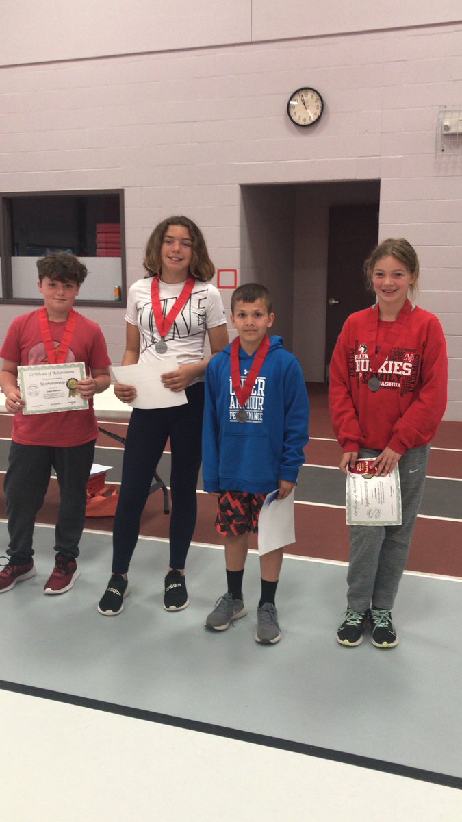 Sportsmanship Awards for Track &amp; Field <a href="/NPElemSchool/">NP Elementary</a> <a href="/NPHuskies/">Nashua-PlainfieldCSD</a> #HuskyNProud