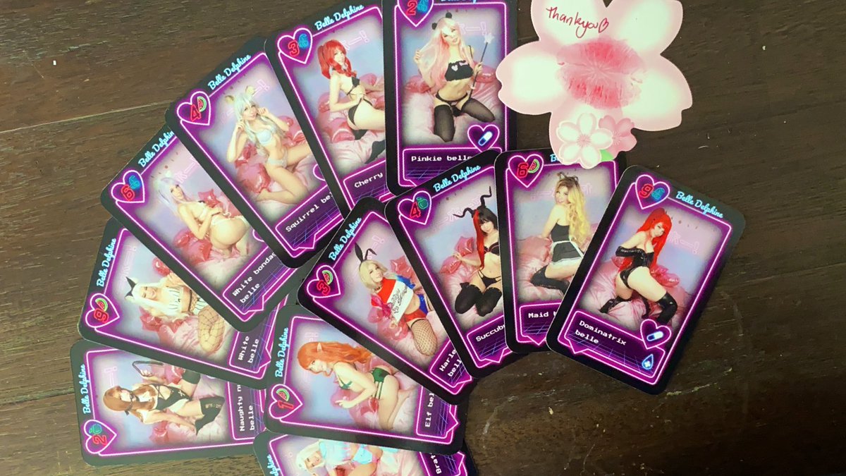 Kas3y Bitpixi Eth On Twitter Only 80 More Followers Until 5 000 Then I Will Do A Belledelphine Egirl Out Of Print Trading Card Giveaway Which One Will You Get These Go For Hundreds On