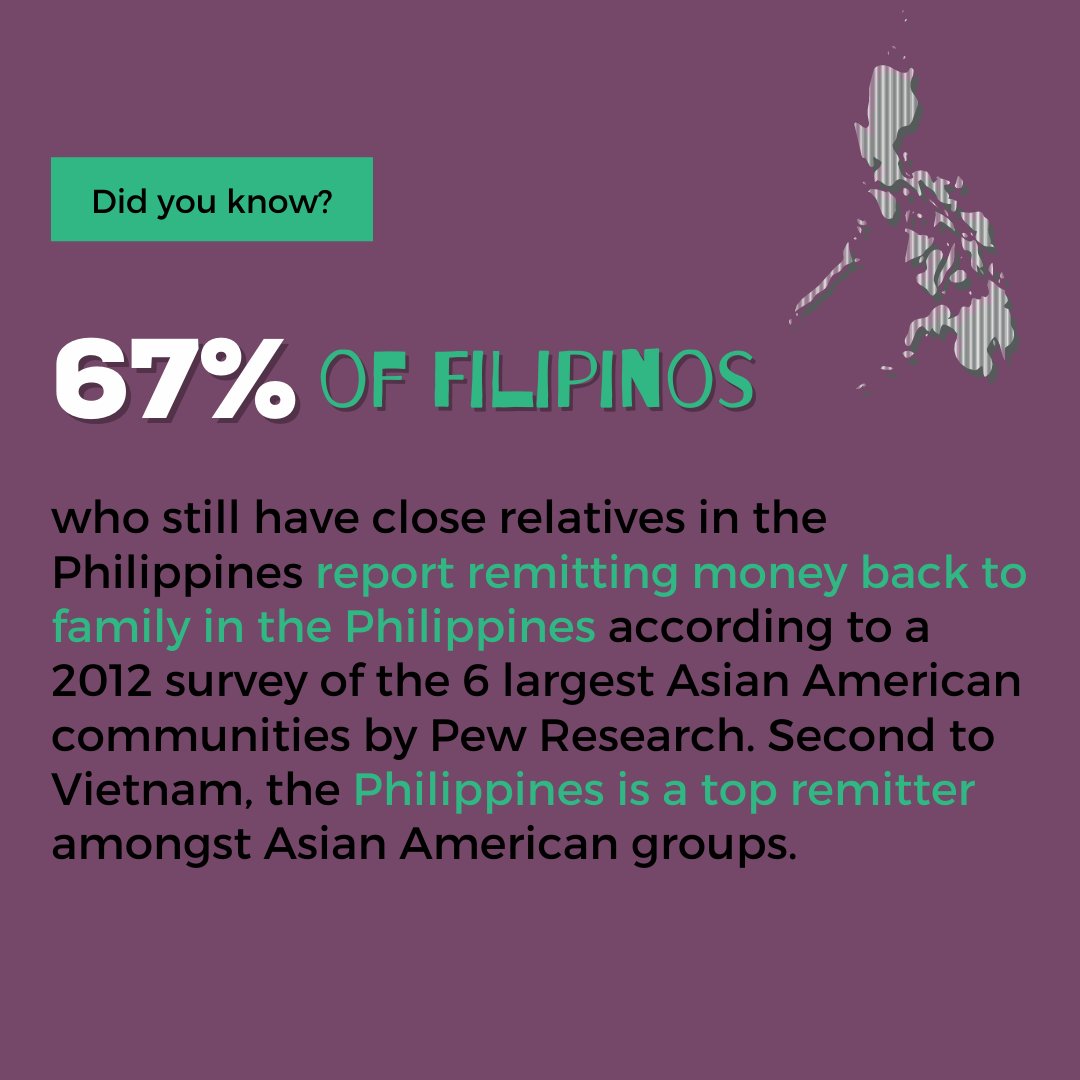 In publishing the Pandemic Tales report we learned that for many Filipino migrant workers like Alfred, the weight of being the family breadwinner is heavy on Filipino-Americans. #AAPIHeritageMonth 

To learn more about remittances, see our full report: damayanmigrants.org/reports 2/2
