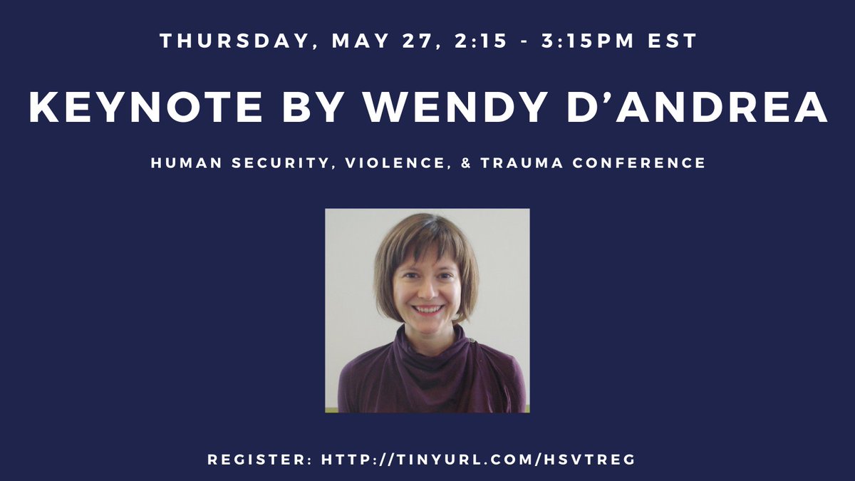 Human Security, Violence, & Trauma Conference tweet media