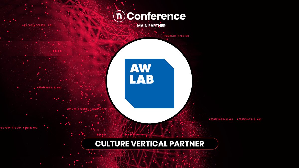 ❤️ Un ringraziamento speciale ad AW LAB, Culture Vertical Partner di #Nconf21, per aver promosso il vertical track Culture: per esplorare come la tecnologia sta plasmando generazioni sempre più connesse e digitali.
