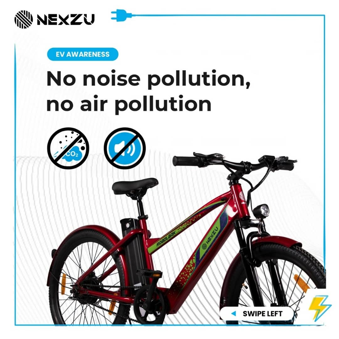 NexzuMobility's tweet photo. Part 2/3
.
With our electric cycles, we are not just raising awareness about EV, but we also want to keep the facts straight in front of you and show what you are losing out on.
.
.
#EVAwareness #NexzuMobility #India #technology #electriccycle #Ecycle #ElectricVehicles https://t.co/7p093W9jTL