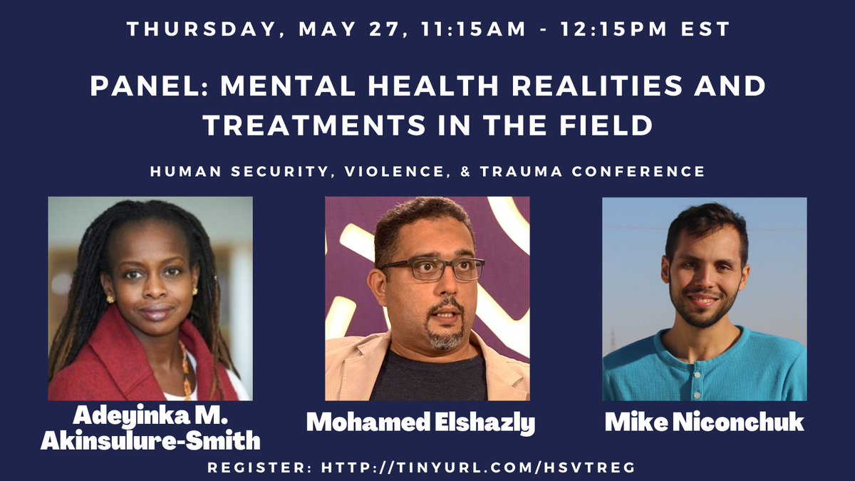 Human Security, Violence, & Trauma Conference tweet media