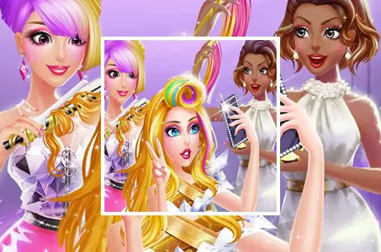 free123_games's tweet photo. Superstar Hair Salon is a makeover game for girls! Play it on https://t.co/F7W3DkccDg https://t.co/7Ew4ExEECw