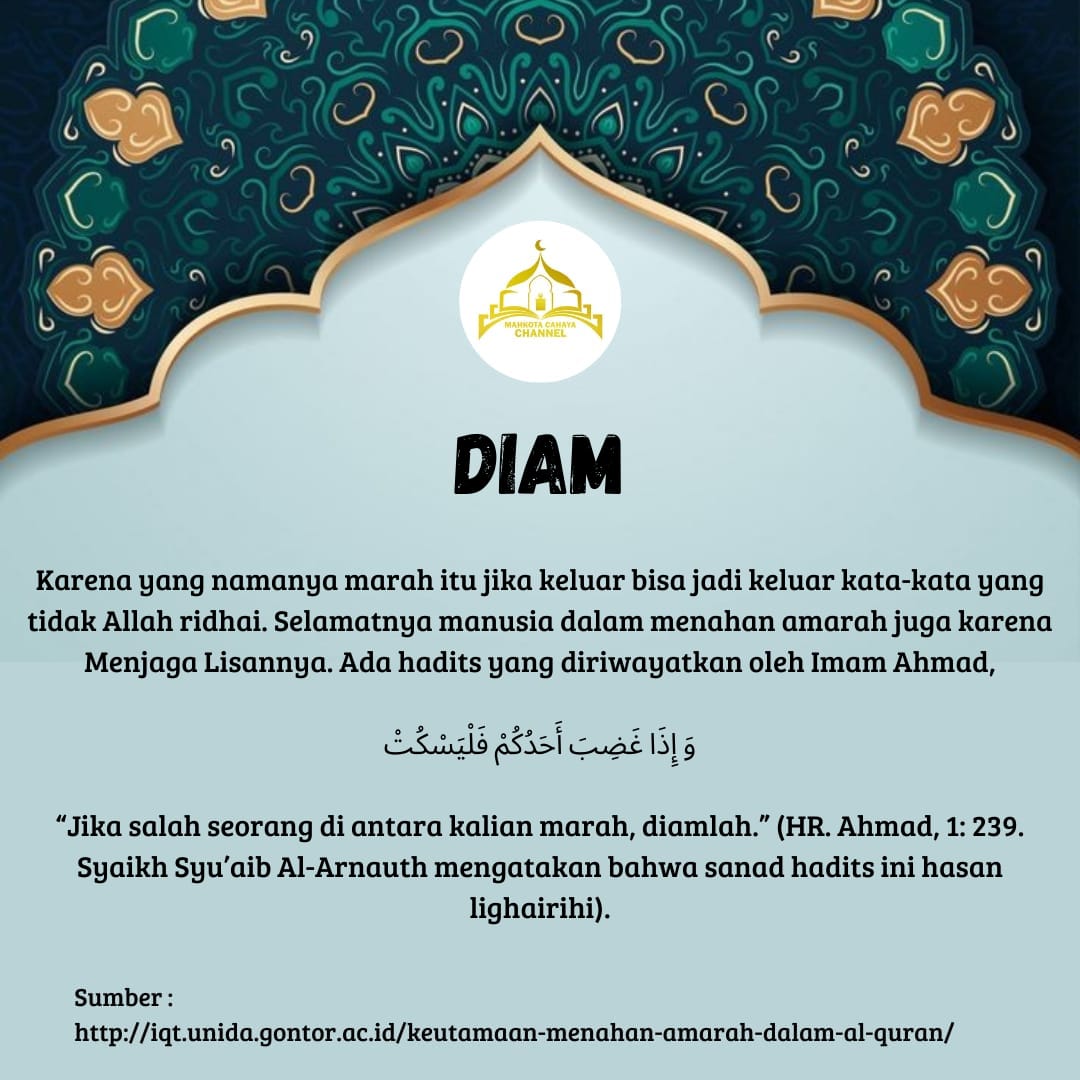 UmbayUst's tweet photo. "Banyak kerugian yang terjadi akibat ulah orang yang tidak bisa mengontrol diri. Sebenarnya, orang yang selalu marah-marah akan merugi".

#religi #sholawat #islam #nasyid #popreligi #gambus #musikreligi #sabyangambus #nasyidtasikmalaya #indonesia #pop #repost #entertainment https://t.co/b2uMXNtL1w