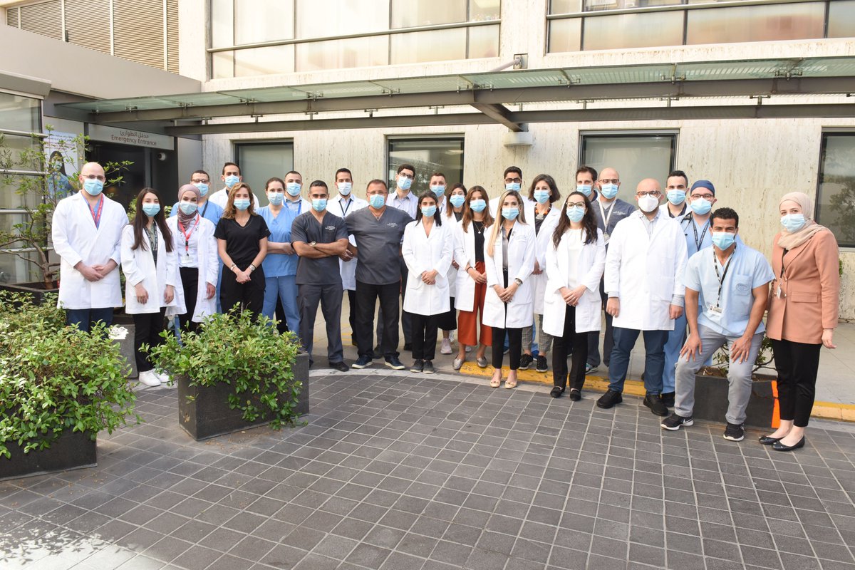 AUBMCED's tweet photo. Today is the World Emergency Medicine Day.

At AUBMC ED, we seize this opportunity to salute the Emergency Medicine physicians around the world. 
Although we have been facing heavy burdens, we continue to provide excellent care to our community.

@AUB_Lebanon @AUBMC_Official https://t.co/kBLFyyDBAo